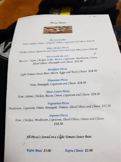 ess kambalda menu.